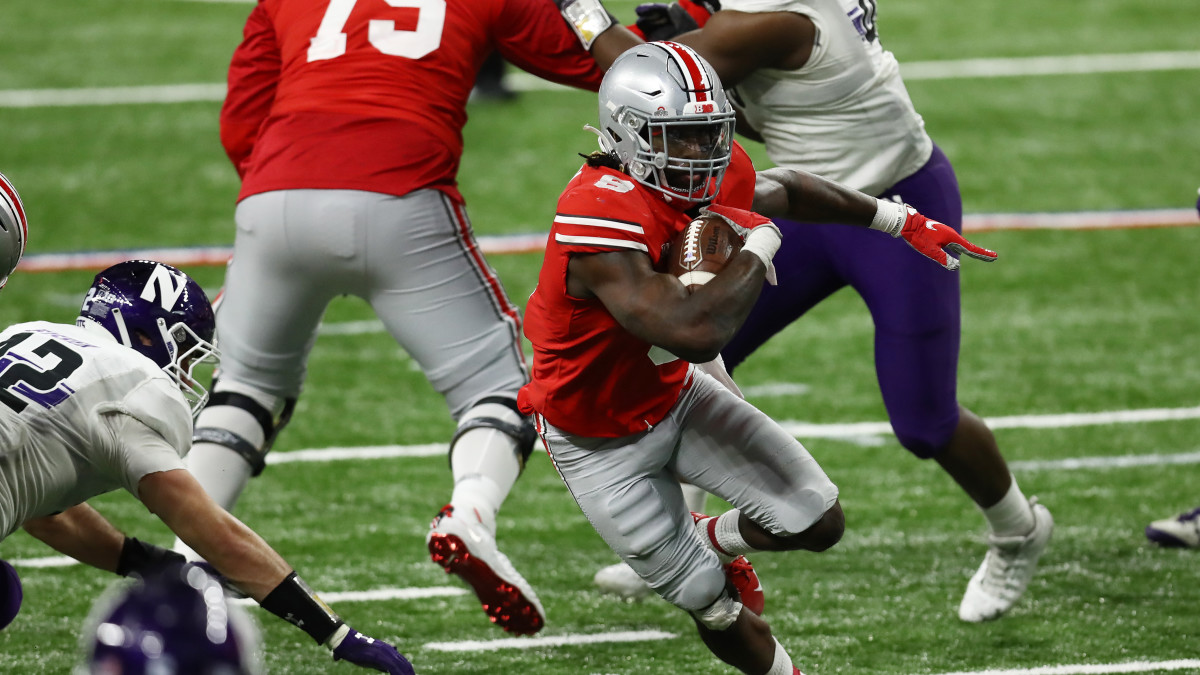Ohio State running back Trey Sermon